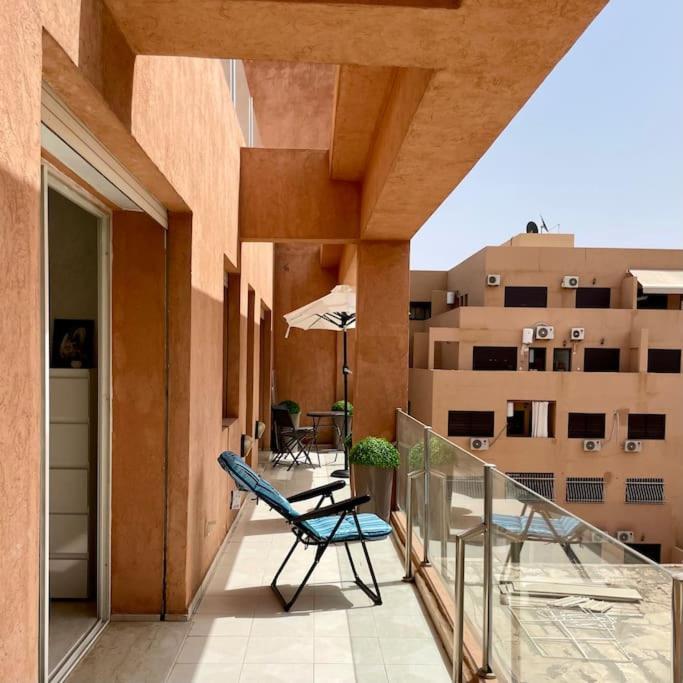 Appartement Centre Gare Gueliz Chic Et Cosy De Marrakech Marrakesch Exterior foto